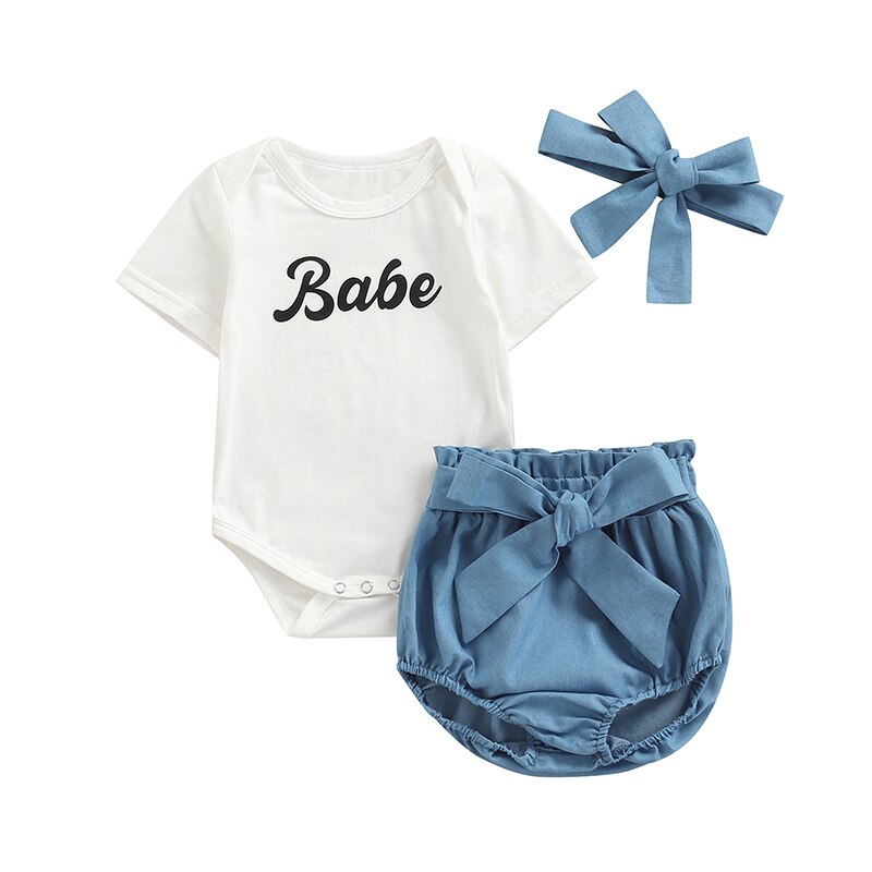 Cute Summer Baby Girls and Boys Casual Clothes Sets