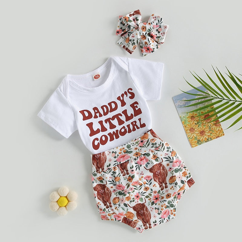 Fashionable Summer Clothes Sets for Toddler Baby Girls