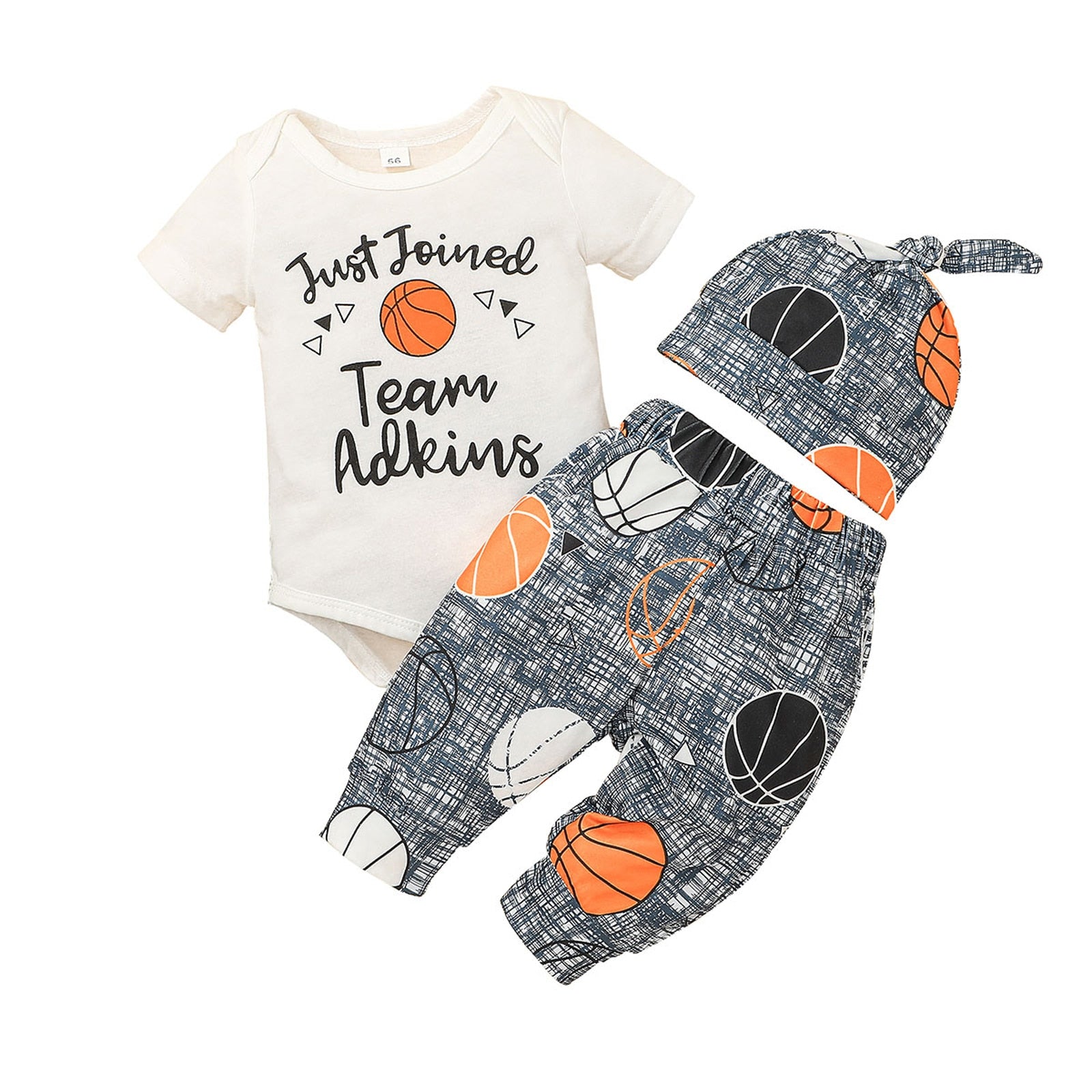 Adorable 3-Piece Summer Outfit Set for Newborn Baby Boys and Girls