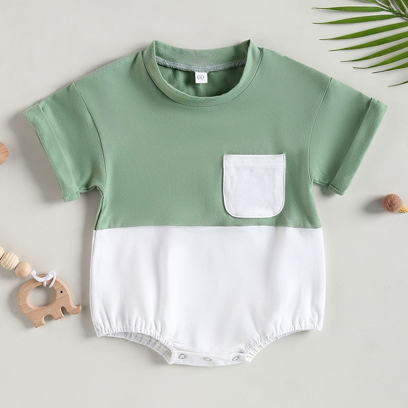 Soft and Stylish: Summer Rompers for Newborn Baby Boys and Girls