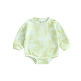 Trendy Tie Dye Rompers for Newborn Baby Girls and Boys