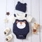 Baby Bear Graphic Waffle Knit Bodysuit and Hat 2-piece Set - Babbez