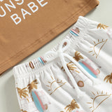 Fashionable Summer Clothes Sets for Toddler Boys