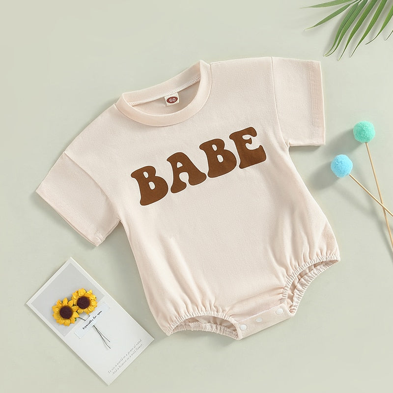 Lovely Baby Girls Summer Bodysuits Clothes for Newborn Infant