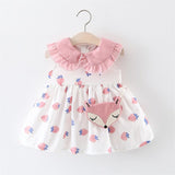 Sweet Strawberry Baby Girls Children Clothes Set