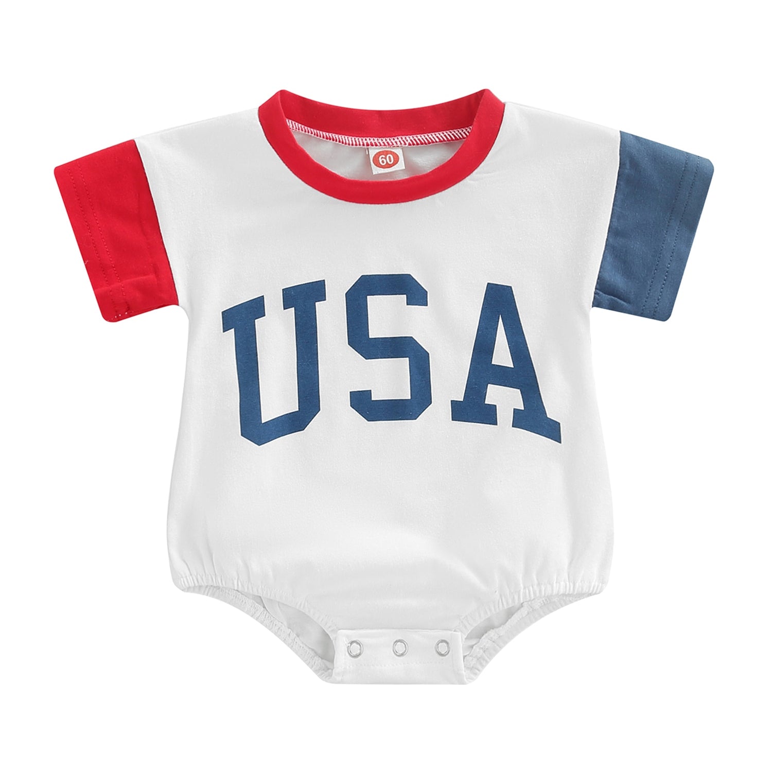 Celebrate Independence Day with this Newborn Baby Romper