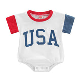 Celebrate Independence Day with this Newborn Baby Romper