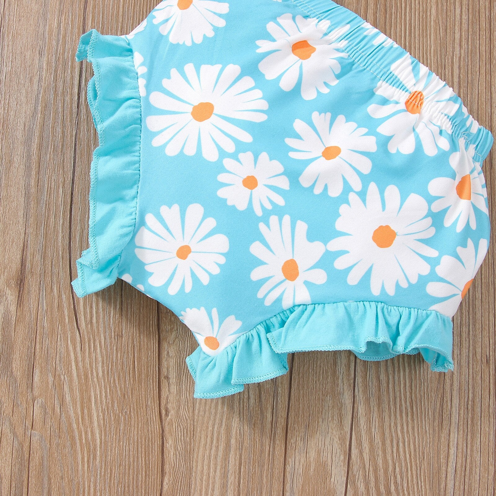 Adorable Newborn Baby Girl 3-Piece Summer Outfit Set