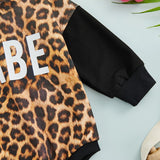 Leopard Print Rompers for Fashionable Newborns