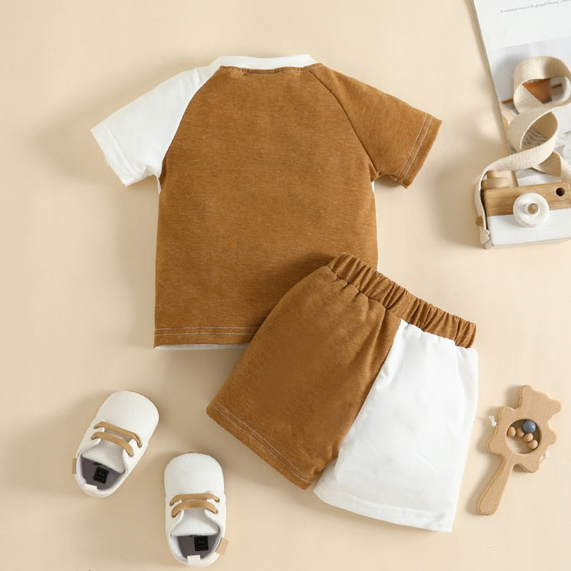 Summer Casual Baby Boys Clothes Sets