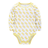 Adorable Mermaid Print Romper for Baby Girls