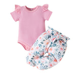 Infant Baby Girls Clothes Sets for Summer Days - Babbez