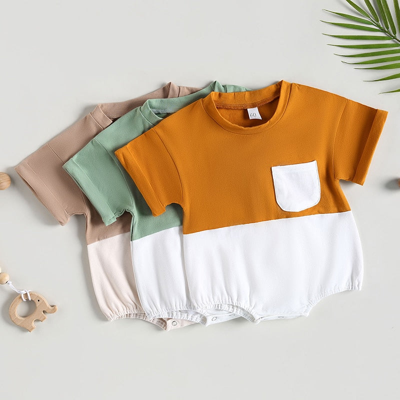 Soft and Stylish: Summer Rompers for Newborn Baby Boys and Girls