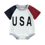 Celebrate Independence Day with this Newborn Baby Romper
