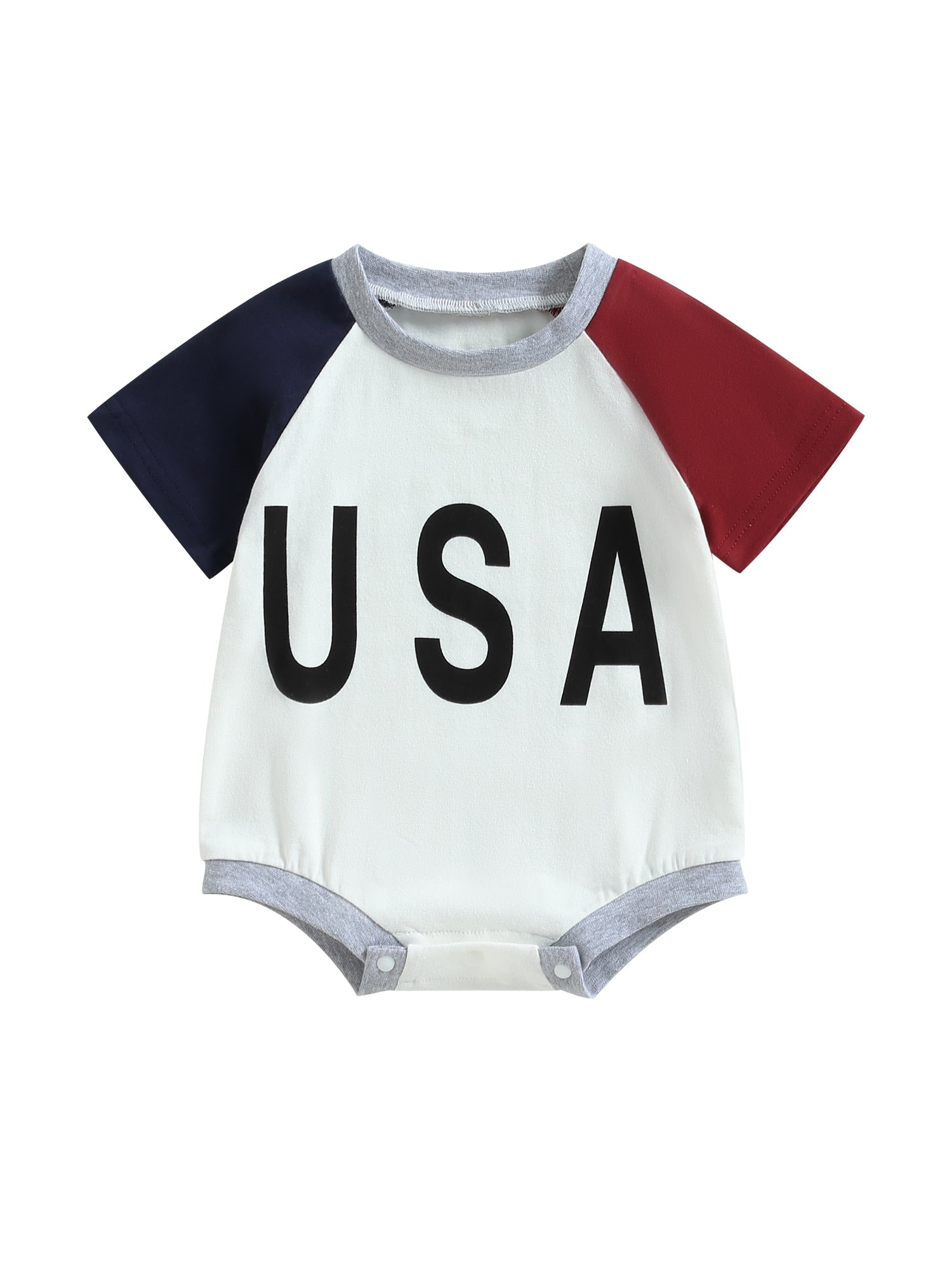 Celebrate Independence Day with this Newborn Baby Romper