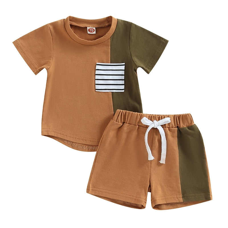 Stylish Infant Baby Boys Short Sets for Summer