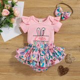 Adorable Infant Baby Girl 3pcs Outfits for Summer