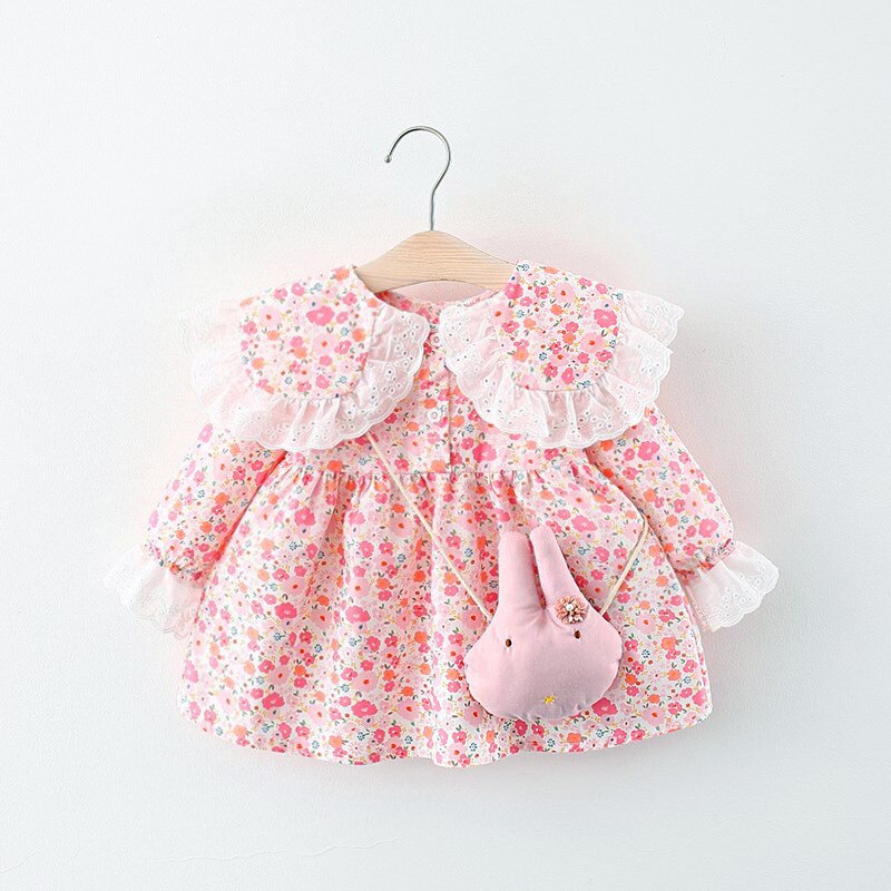 Autumn Lace Dresses for Baby Girls