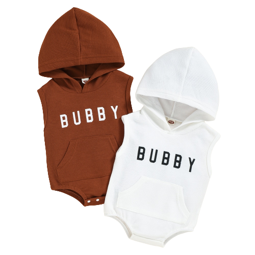 Summer Newborn Sleeveless Hooded Romper for Baby Boys and Girls