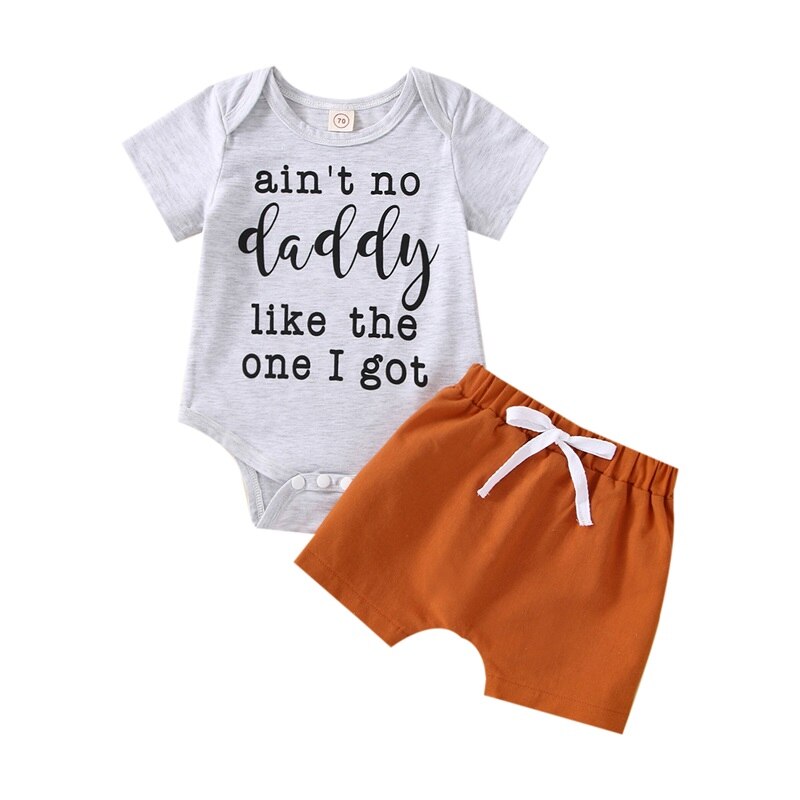 Stylish and Comfy Infant Newborn Baby Boys Clothes Set for Summer