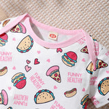 Cute Infant Girl Jumpsuit - Short Sleeve Patterned Bodysuit for Newborn Baby Girls