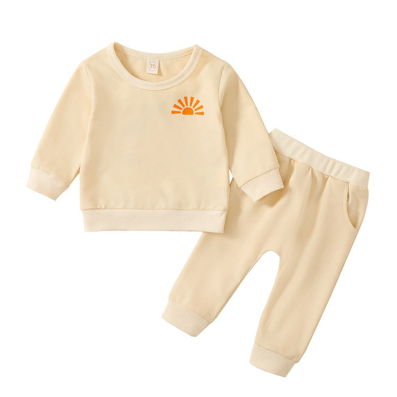 Fall/Winter Sportswear Set for Baby Boys