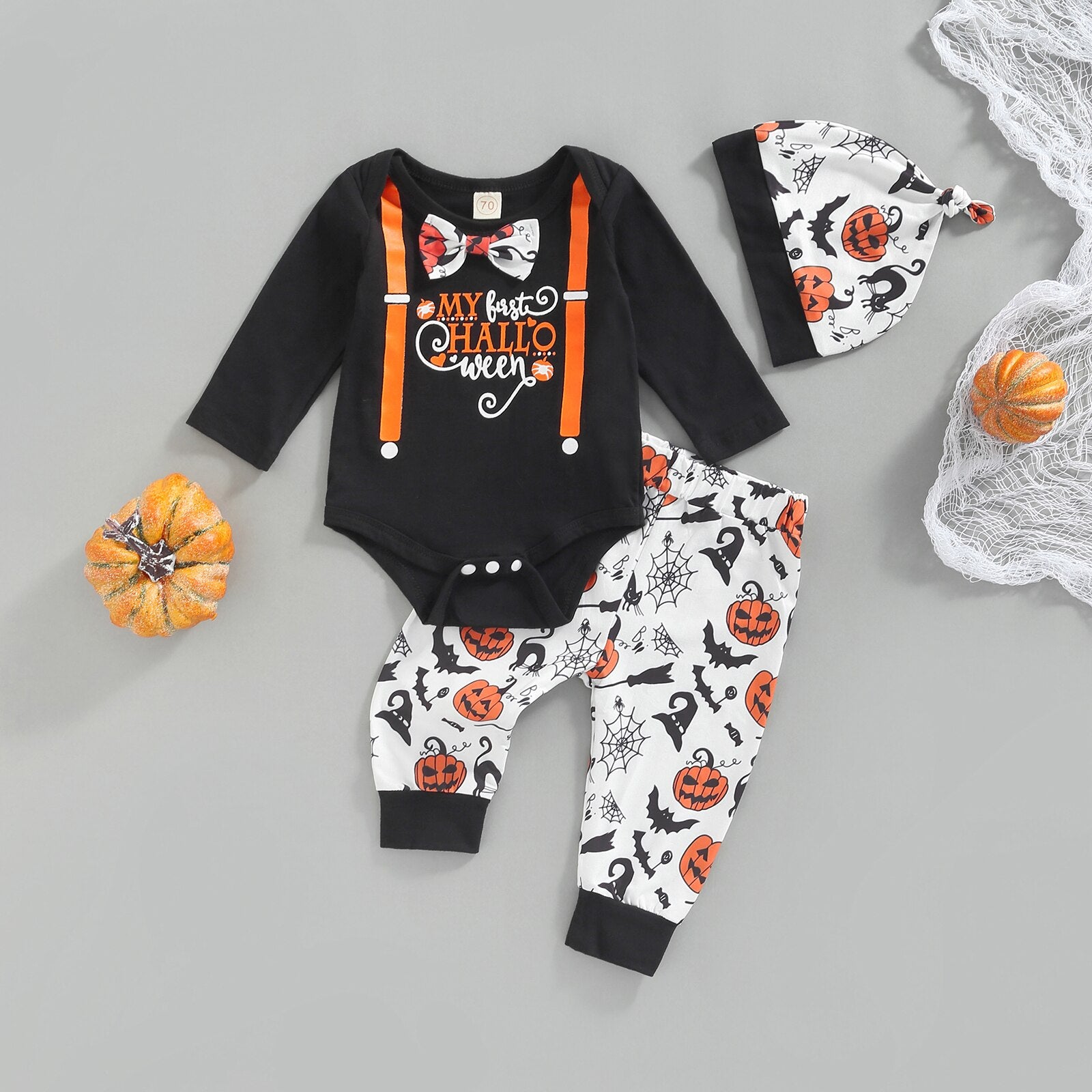 Adorable Halloween Newborn Baby Clothing Set