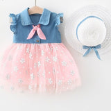 Baby Girl Fashion Mesh Princess Dress - Babbez