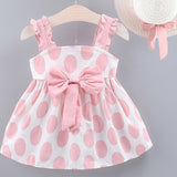 Sweet Polka Dot Baby Girl Dress - Babbez