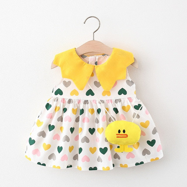 Sweet Polka Dot Baby Girl Dress - BabbeZz