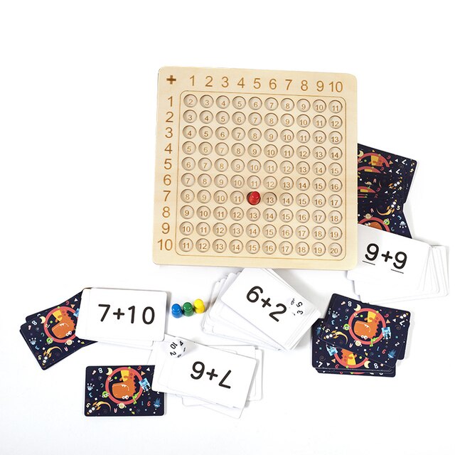 Multiplication Board Game Educational Toys - BabbeZz