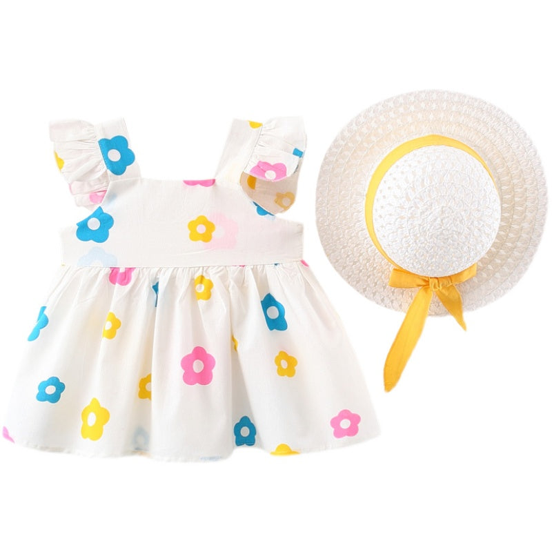 Summer Style Sleeveless Princess Dress for Little Girls - Perfect for Any Occasion