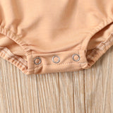Autumn And Winter New Long Sleeve Letter Rompers Jumpsuit