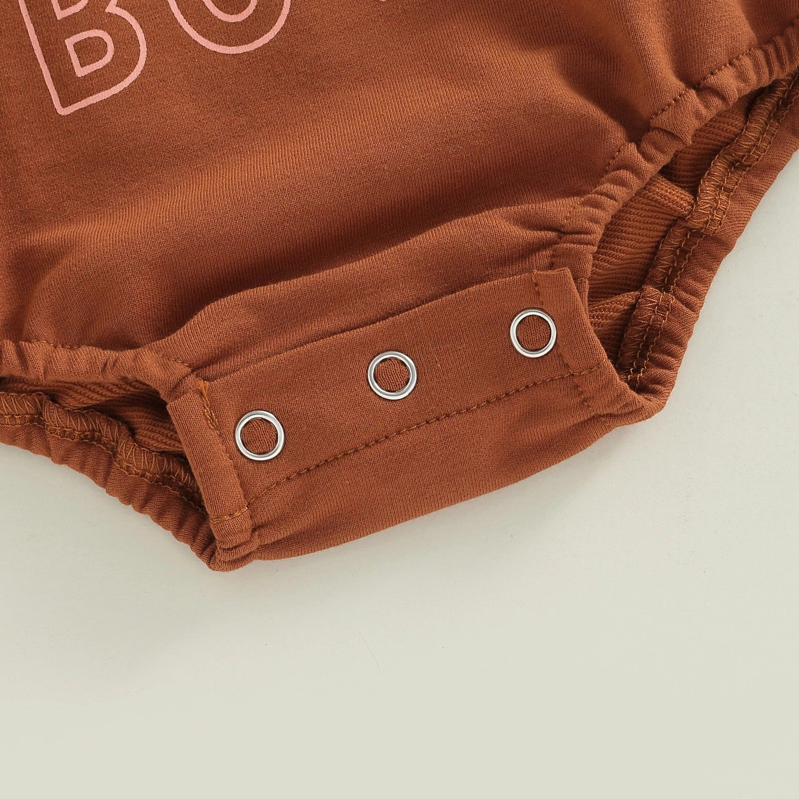 Add Style and Comfort to Your Child's Wardrobe with Our Brown Letterin