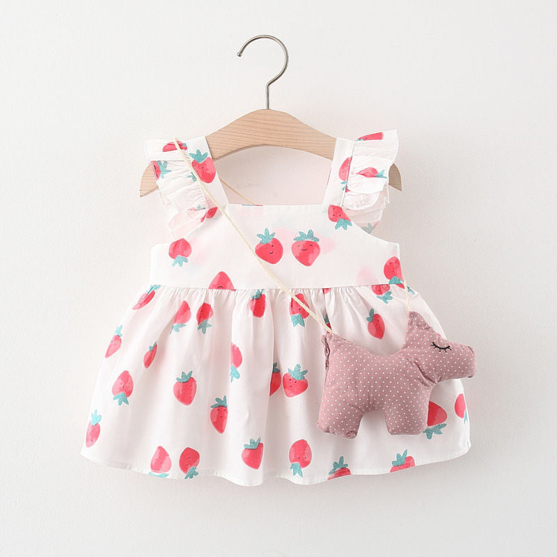 Adorable Sleeveless Summer Dress for Girls - Perfect for Playtime