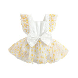 Magical Little Fairy: Bow Triangle Hoodie Dress for Girls