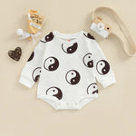 Baby One-piece Suit Knitted Long Sleeve - Babbez