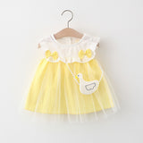 Adorable and Vibrant Summer Dress for Girls - Perfect for a Family Out