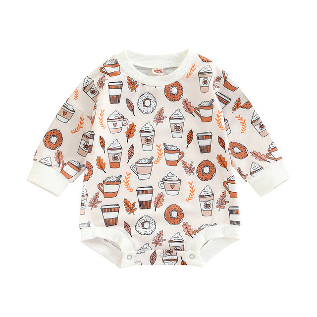 Autumn New Halloween Pumpkin Full Print Harness - Babbez