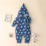 Stylish Cotton Baby Romper with Plaid Pattern and Concealed Buckle Clo