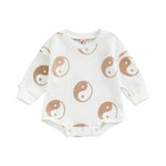 Baby One-piece Suit Knitted Long Sleeve - Babbez