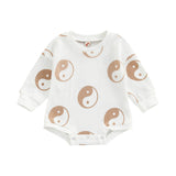 Baby One-piece Suit Knitted Long Sleeve - Babbez