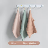 3/5Pcs Baby Square Towel Feeding - Babbez