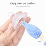 Baby Rubber Bottle Brush 3-Piece Set - Babbez