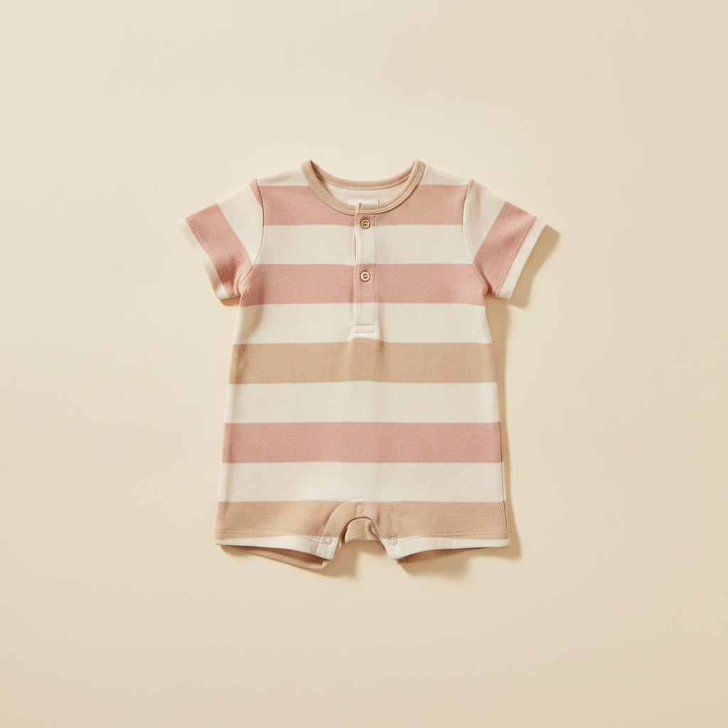 Girls Newborn Short Jumpsuits